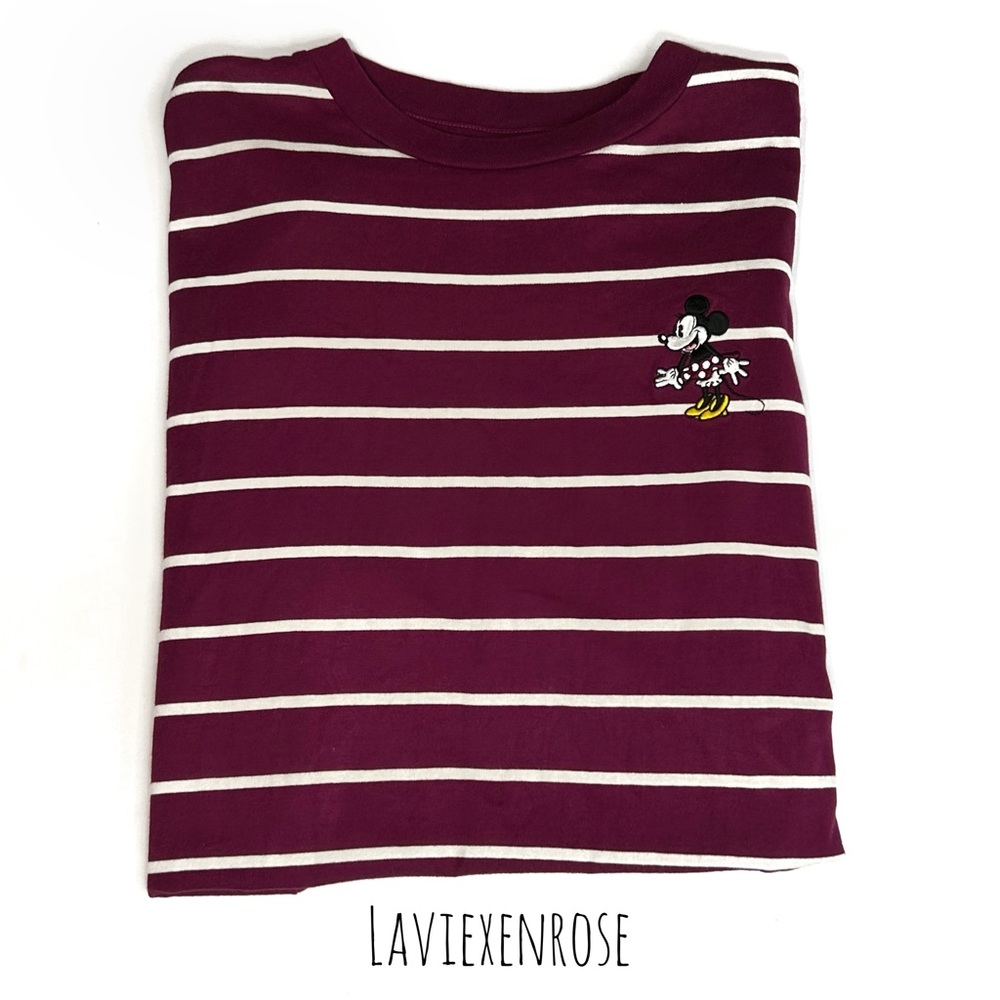 Disney Store Minnie Mouse Striped Shirt